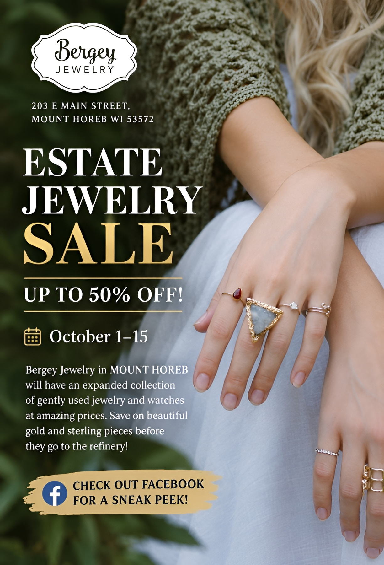Estate Jewelry Sale - Upto 50% off!