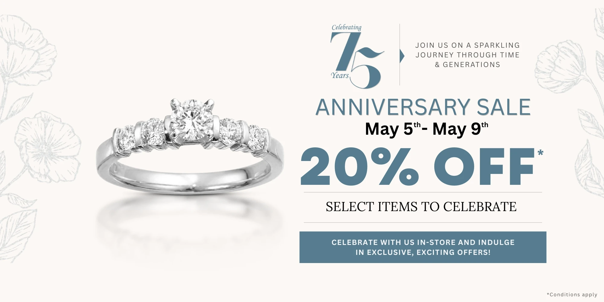 Bergey Jewelry Mount Horeb Anniversary Event